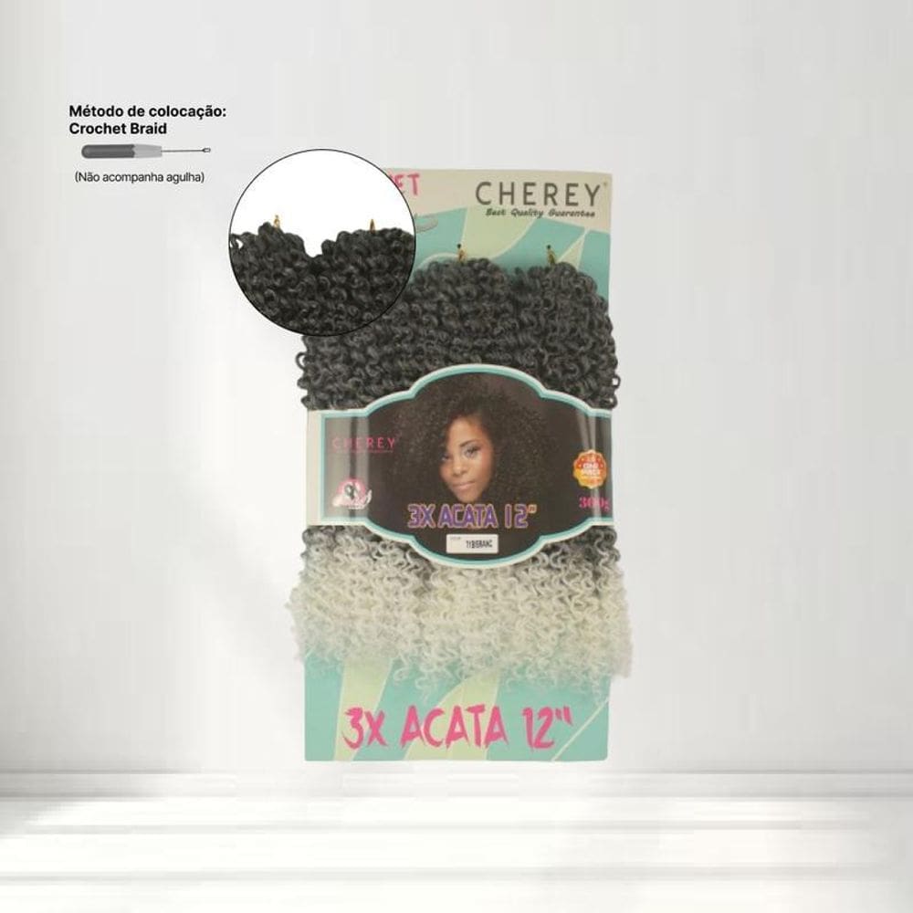 Cabelo Orgânico Cacheado Premium Acata 300G