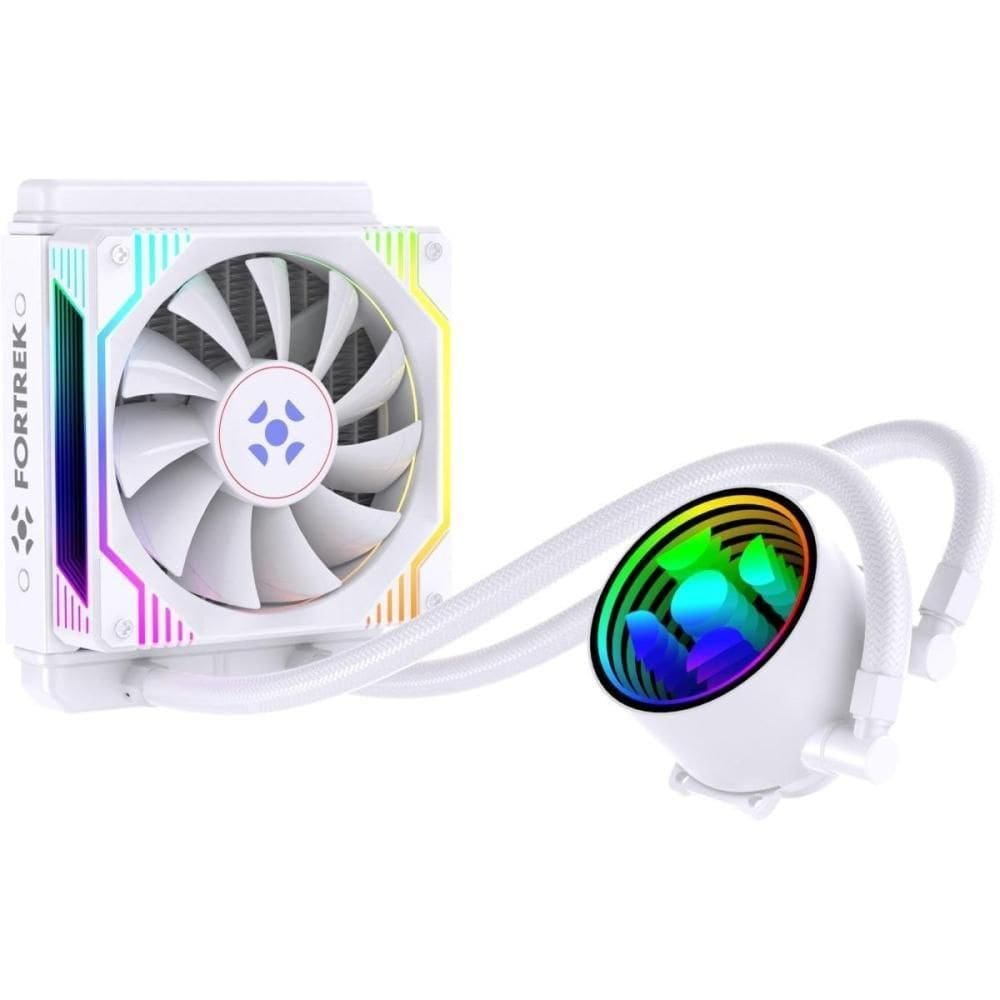 Water Cooler Fortrek Breezy 120Mm Fan Argb Branco