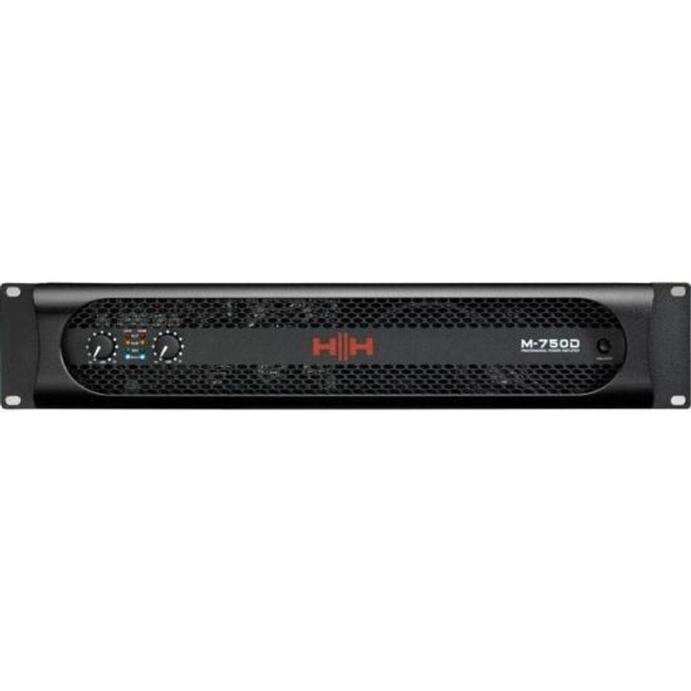 Amplificador De Potência Hh M-750D Power Stereo 1500W