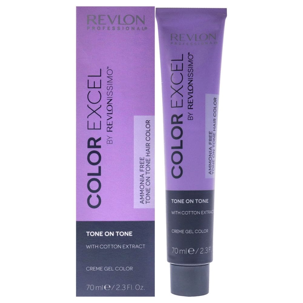 Cor de cabelo Revlon Color Excel 5.34 Dourado Claro Cobre Castanho