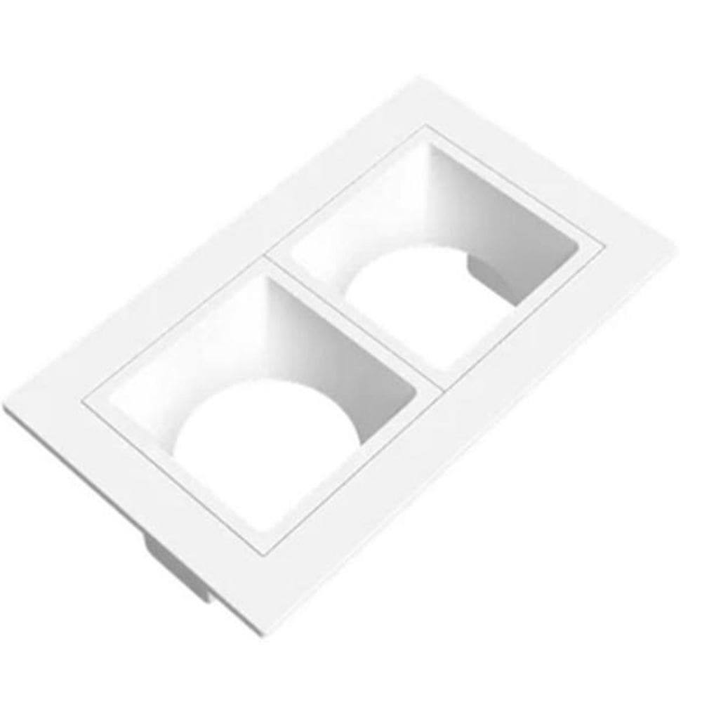 Spot Embutir Linea Mr11 Duplo Branco