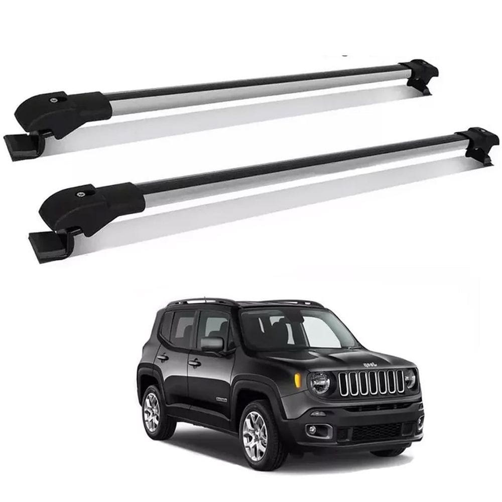 Travessa De Teto Slim Aluminio Prata Renegade 2015 A 2025