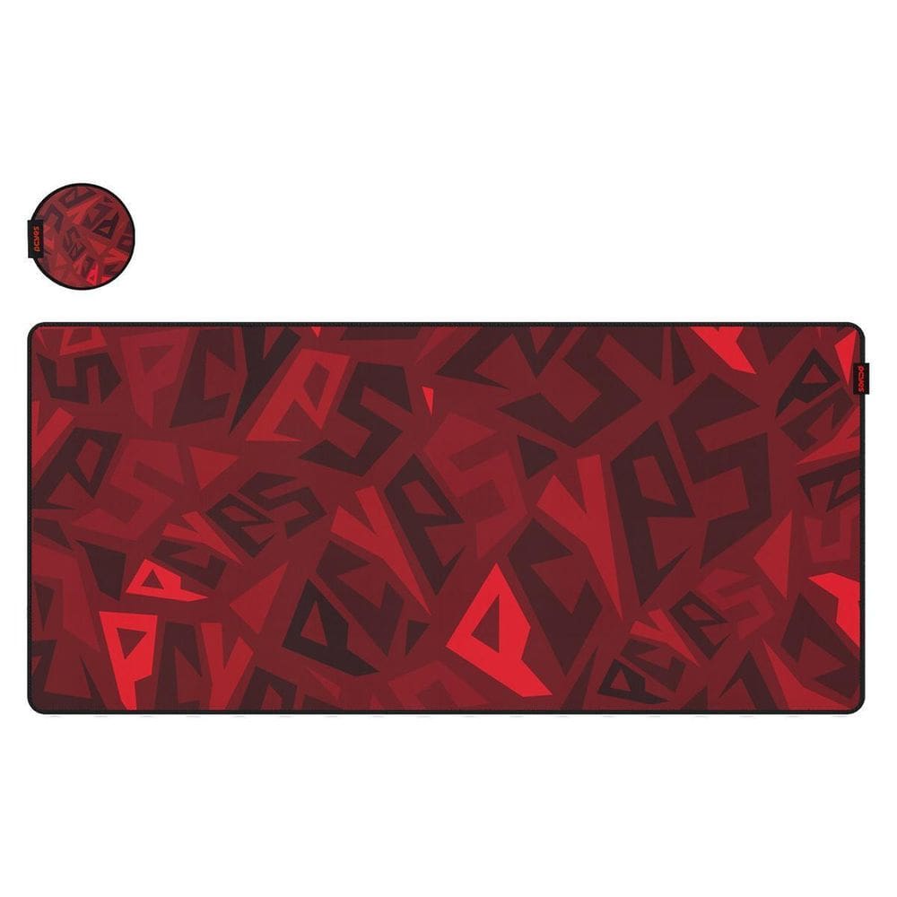 Mouse Pad Gamer Pcyes Signature Extended Red Magma Limited -