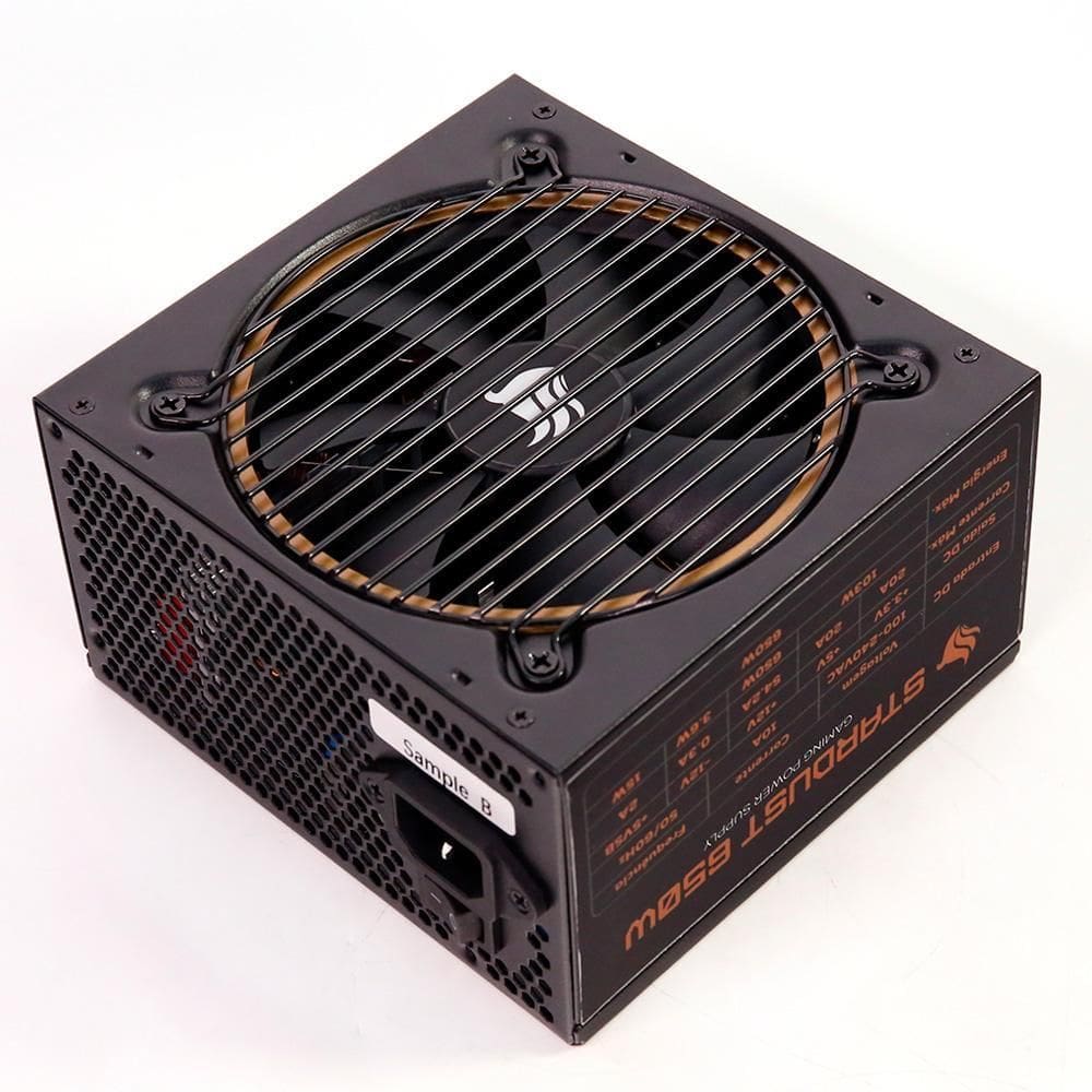 Fonte Atx 650W Stardust Bronze Pfc Ativo Bivolt Automático