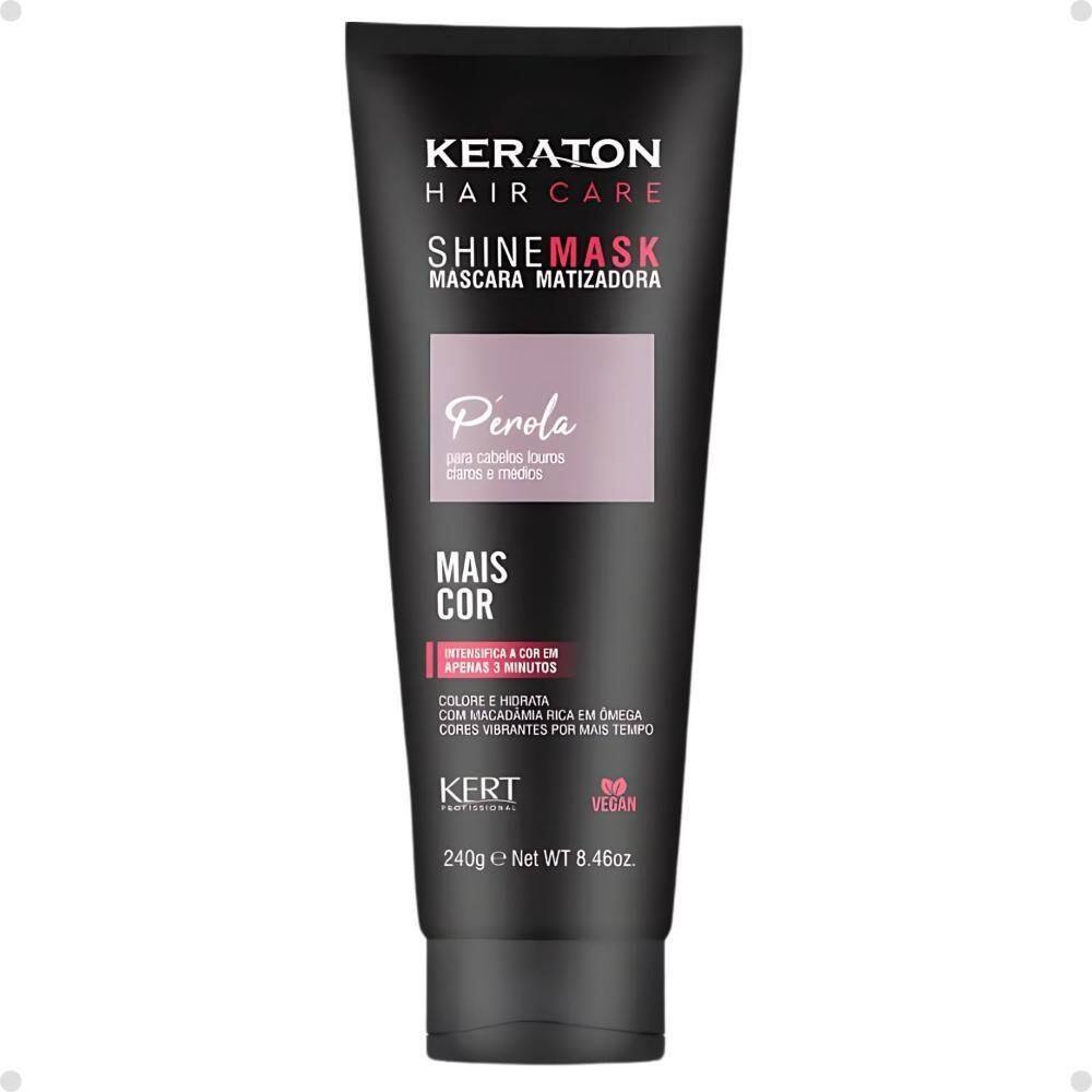 Máscara Matizadora Keraton Kert Shine Mask Pérola 240G