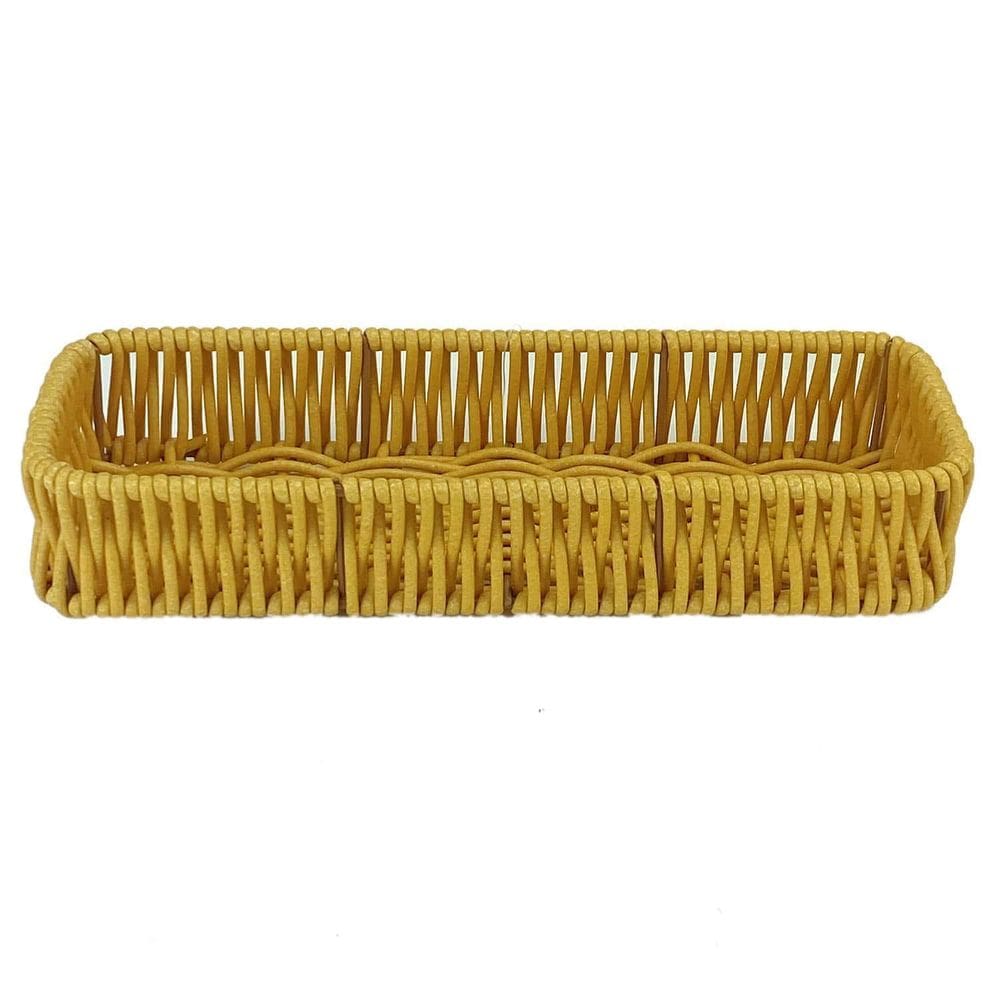 Bandeja Tramada Retangular Tipo Vime 23X8Cm 6984