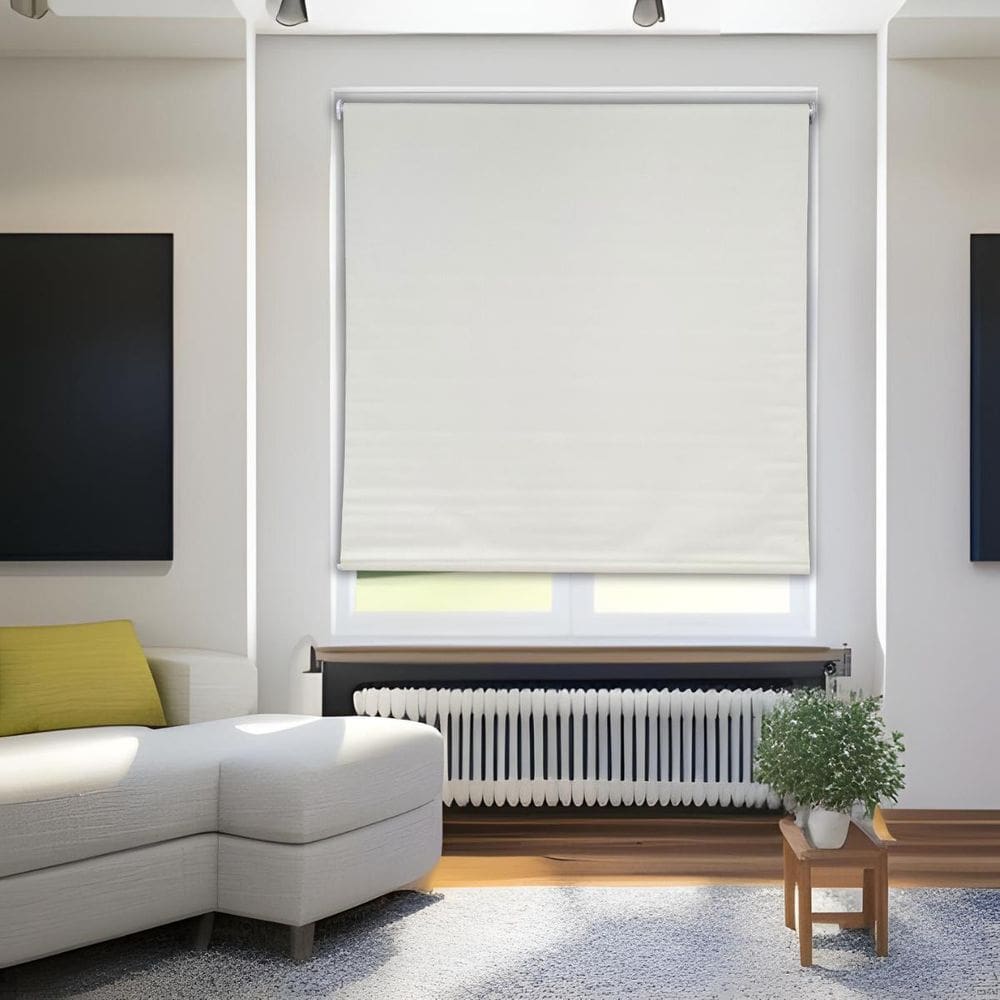 Persiana Rolo Blackout Bege 120 L X 220 A Cm Cortina Kit