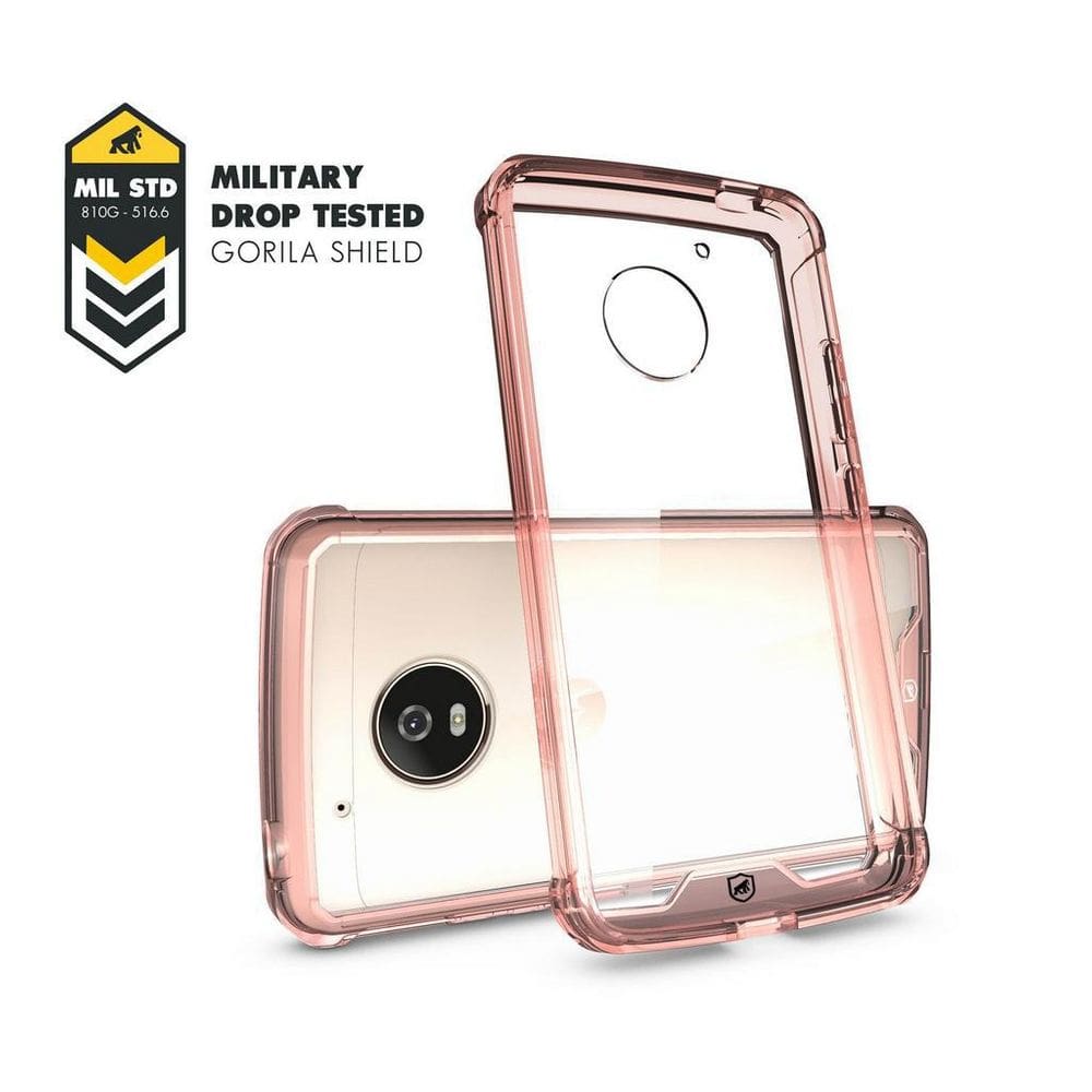 Capa Ultra Slim Air Rosa Para Motorola Moto G5 Plus Gshield