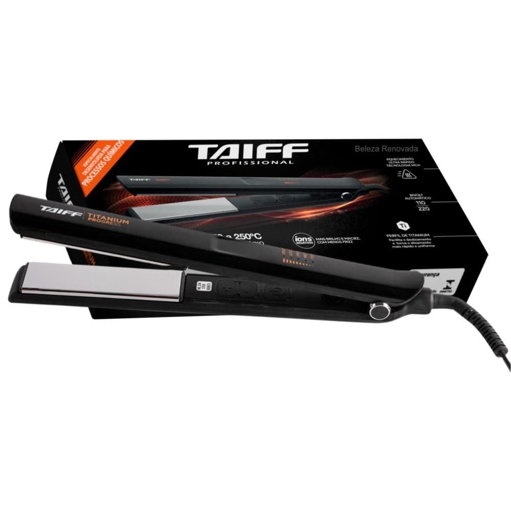 Taiff Chapinha Titanium Progress 170º A 250ºc - Bivolt