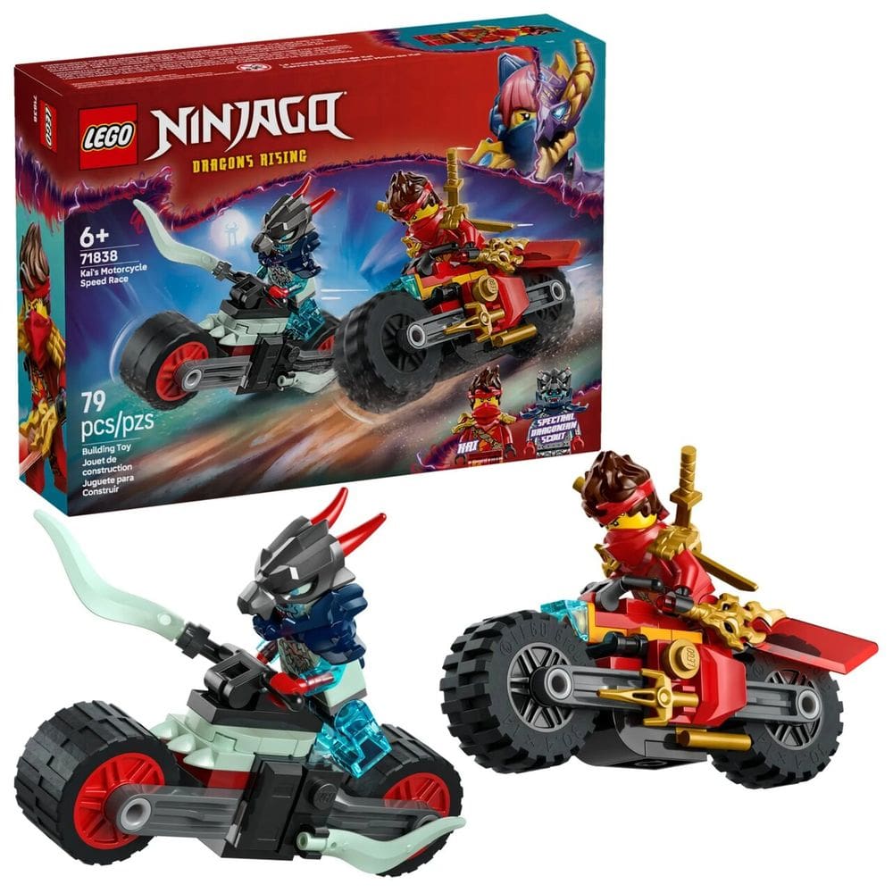 Lego Ninjago Corrida Motocicleta Veloz do Kai 79 Peças 71838