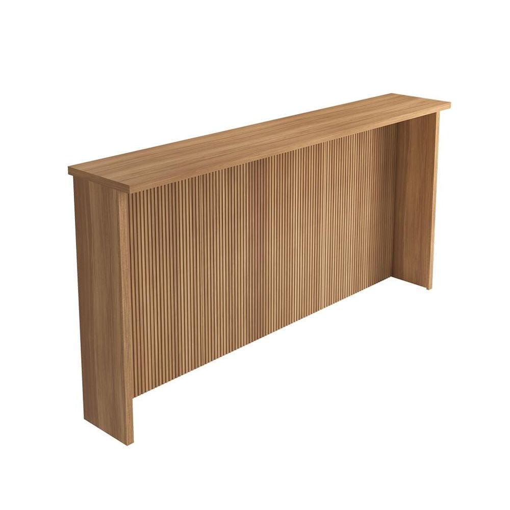 Bancada Ripada Ilha 100% MDF Nature 200 cm