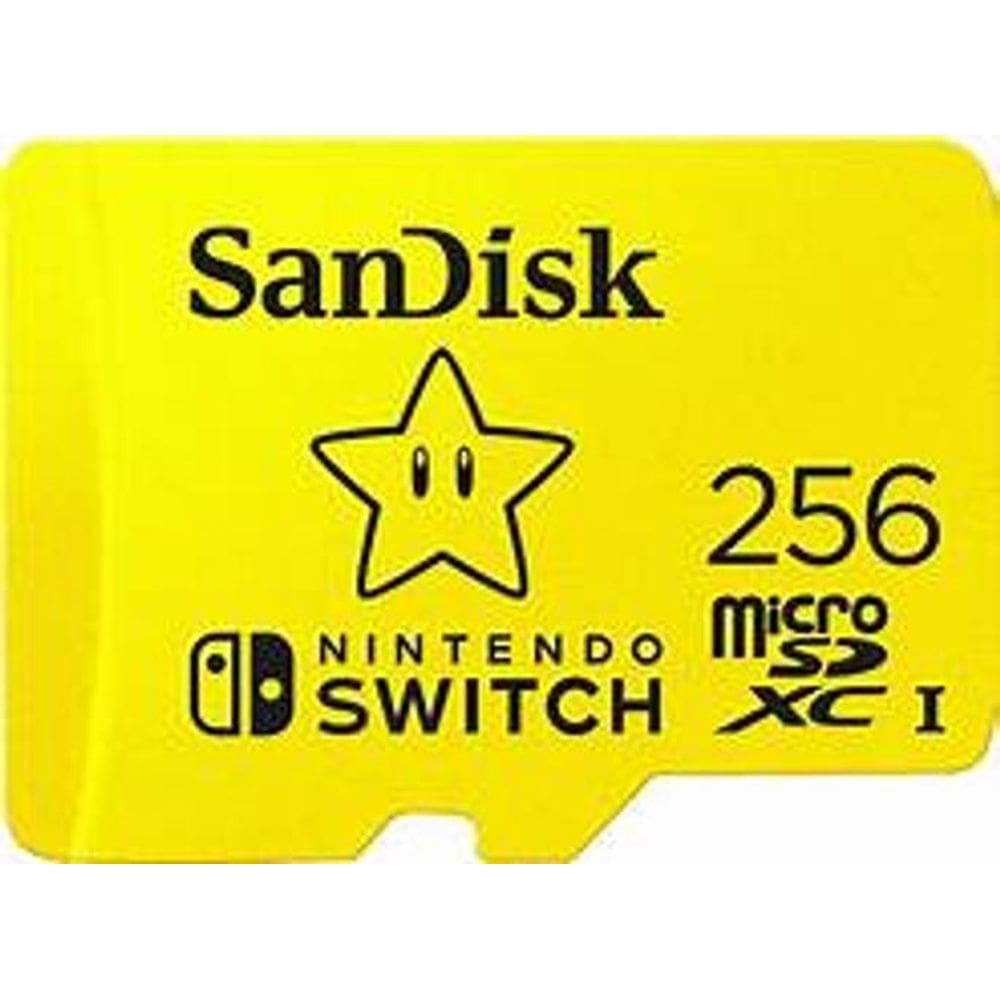 Cartão Sandisk Sdxc Para Nintendo Switch 256Gb