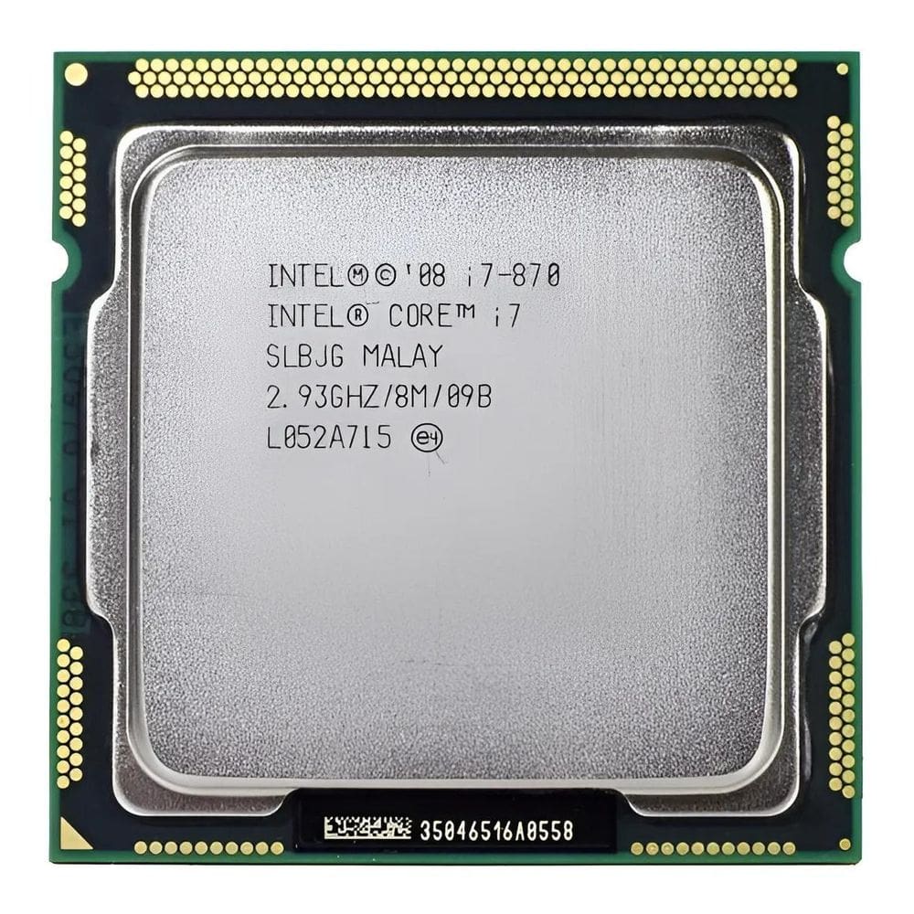 Processador Gamer Intel Core I7-870 Bv80605001905Ai De 4 Núcleos E 3.6Ghz
