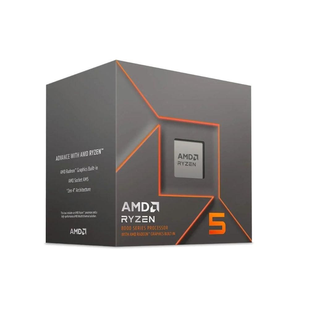 Processador AMD Ryzen 5 8500G Am5 3,5GHz A 5GHz 100-100000931BOX