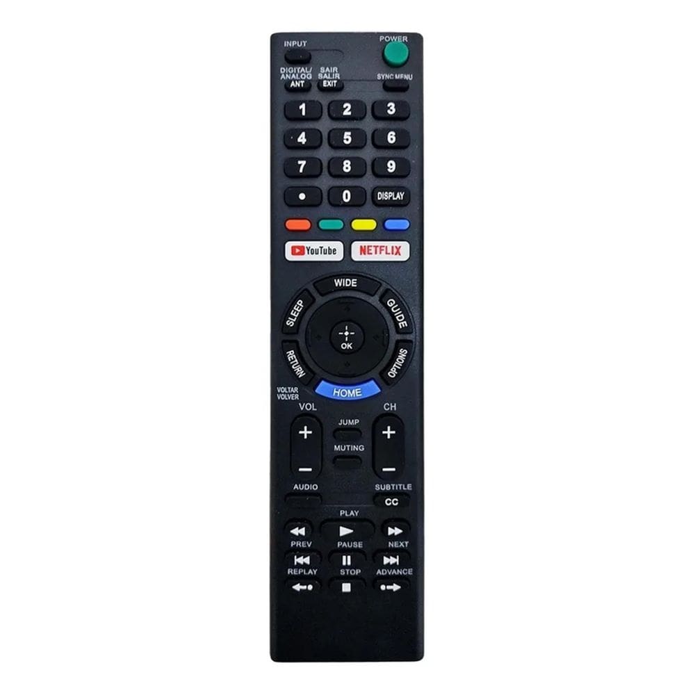 2X Controle Remoto Compatível Tv Sony Smart Rmt-Tx300