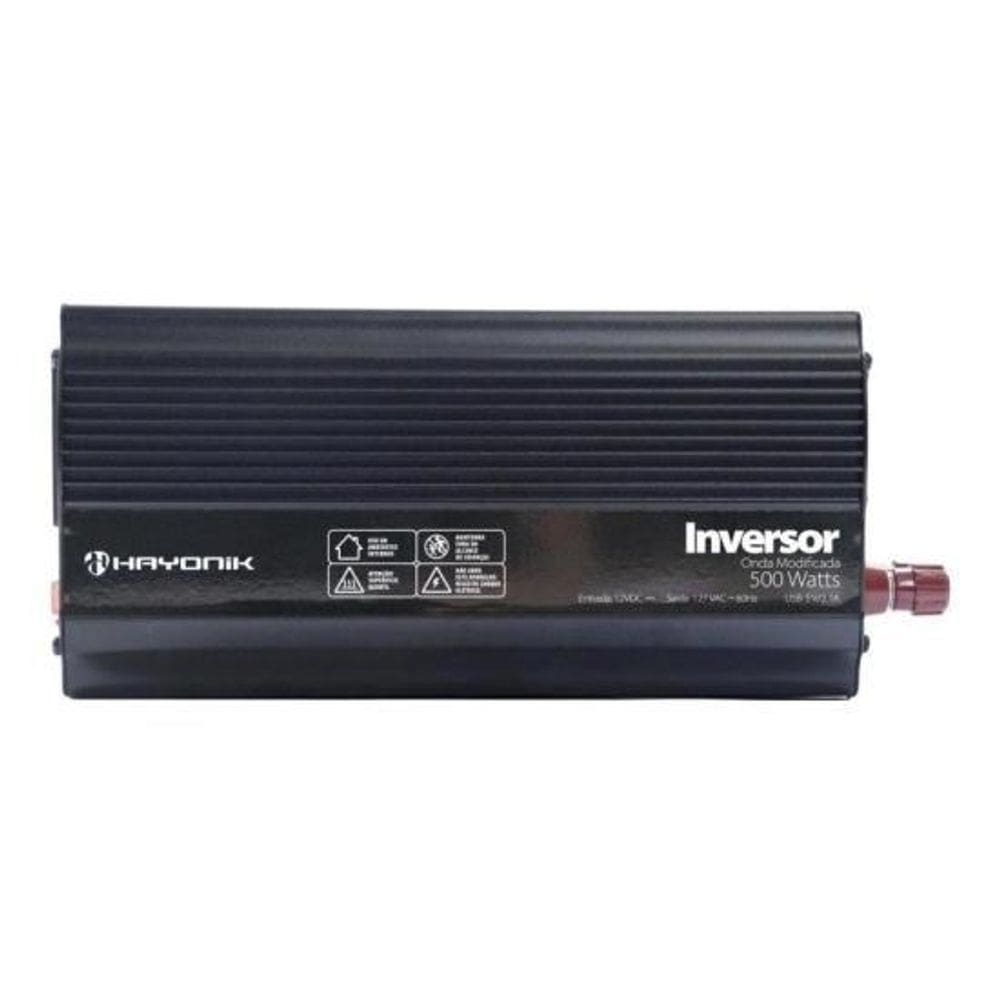 Inversor Onda Modificada Hayonik Msw1105 500W 12V/127V Usb