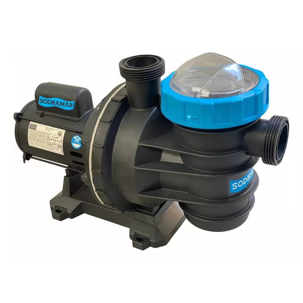 Bomba P/ Piscina Sodramar Até 28 Mil Litros 1/4cv Motor Weg