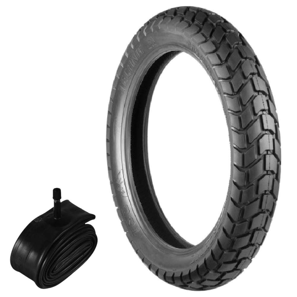 Pneu Nx Bros 125/150 Xtz 150 Crosser 110/90-17 60p T&C Technic + Câmara