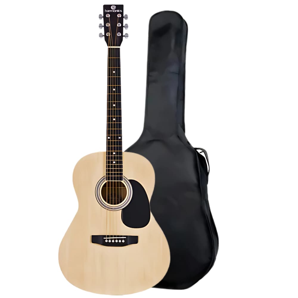 Violão Acústico Harmonics Gs-11 Aço + Bag Viasom C101