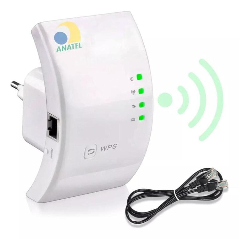 Repetidor De Sinal Wi-Fi 600Mbps Amplificador Wireless