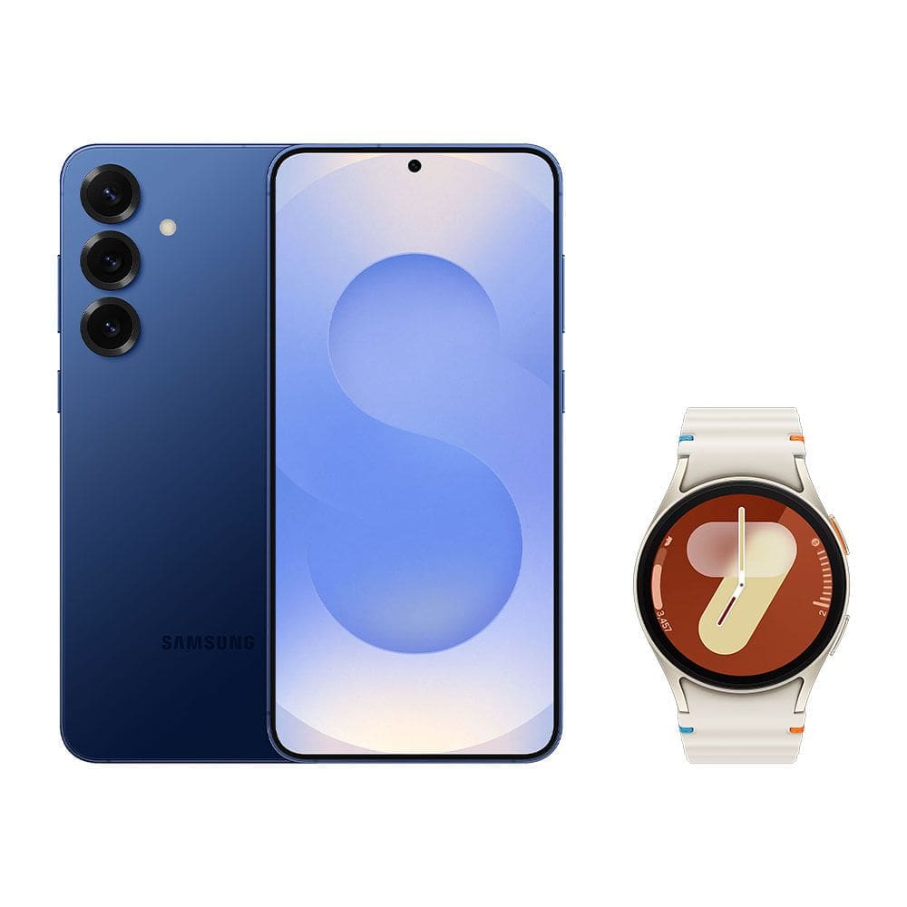S25+ (512GB) - Azul Marinho + Watch7 BT 40mm - Creme