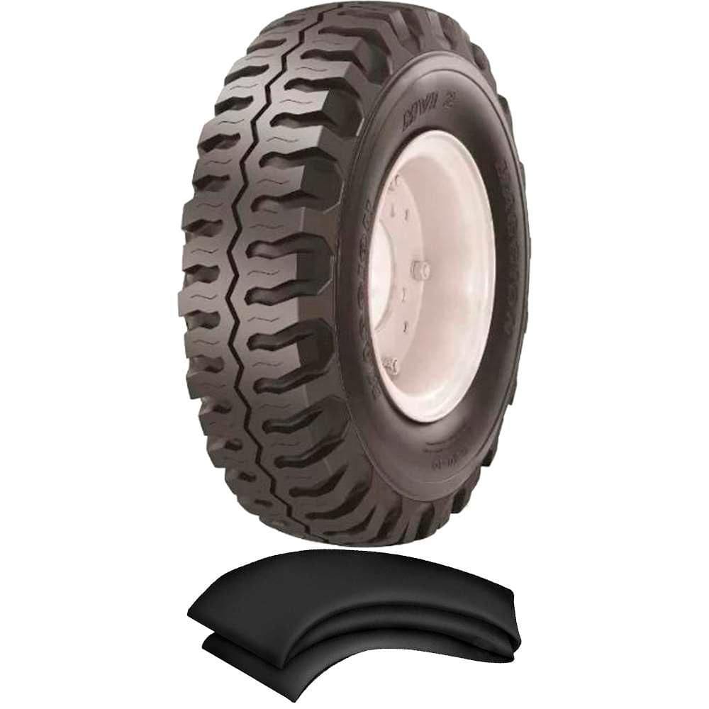 Kit Pneu Empilhadeira 700-12 Mvi2 12l Maggion + Camara