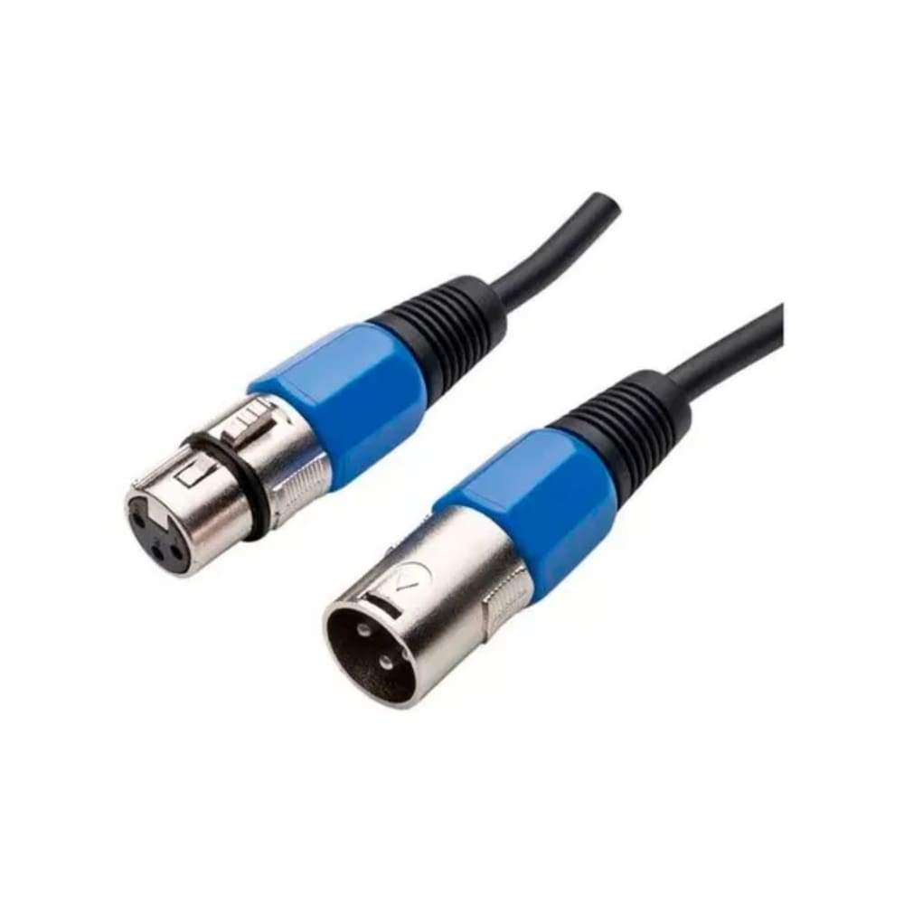 Cabo Áudio  MXT Canon Macho P/ Canon Fêmea 5 Metros