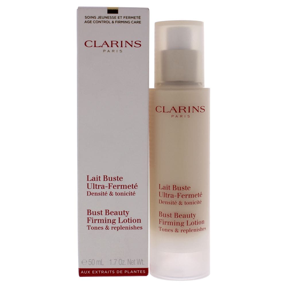 Loção reafirmante Clarins Bust Beauty 50ml para todos os tipos de pele