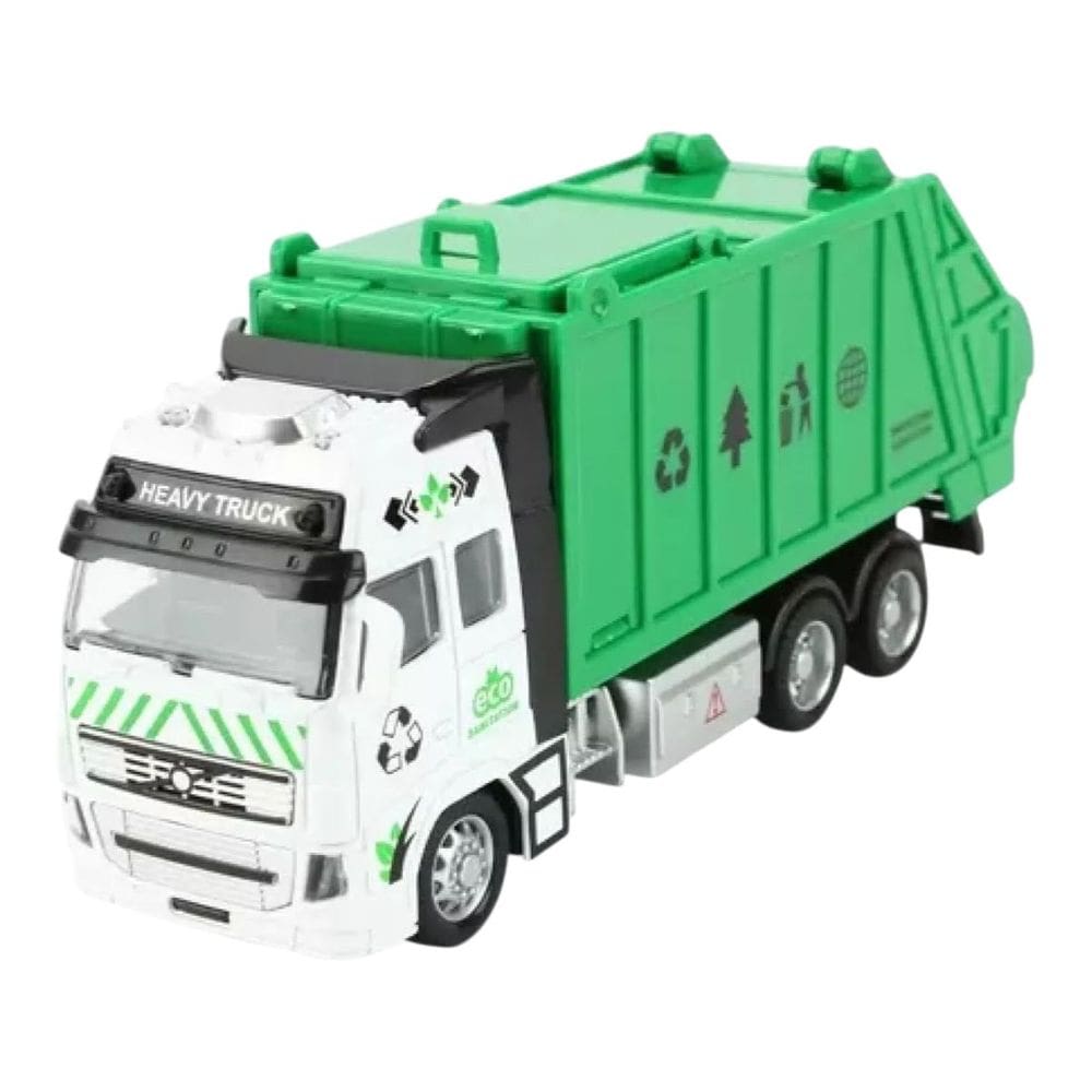 Brinquedo Interativo Mega City Caminhão de Reciclagem Alçapão e Caçamba que Abrem Bbr Toys