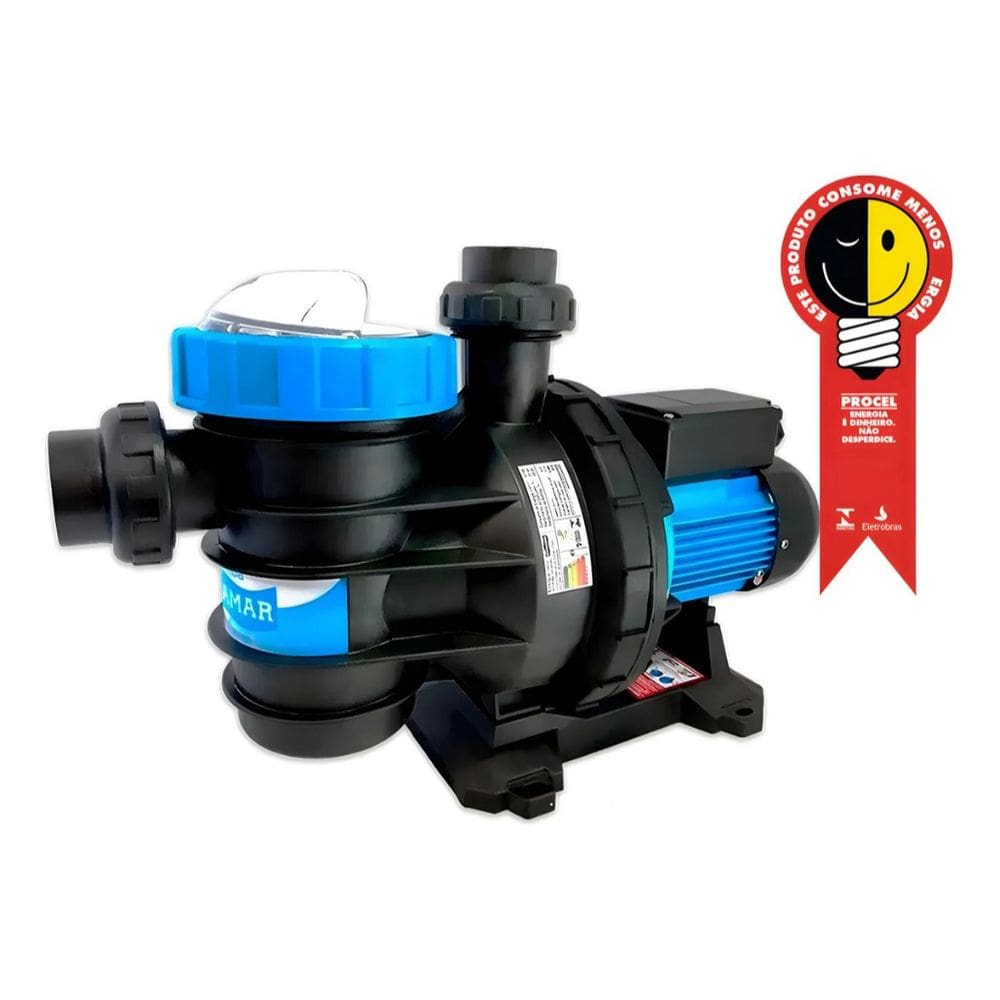 Bomba De Alta Vazão P/ Piscinas Até 176 Mil Litros 1,5cv