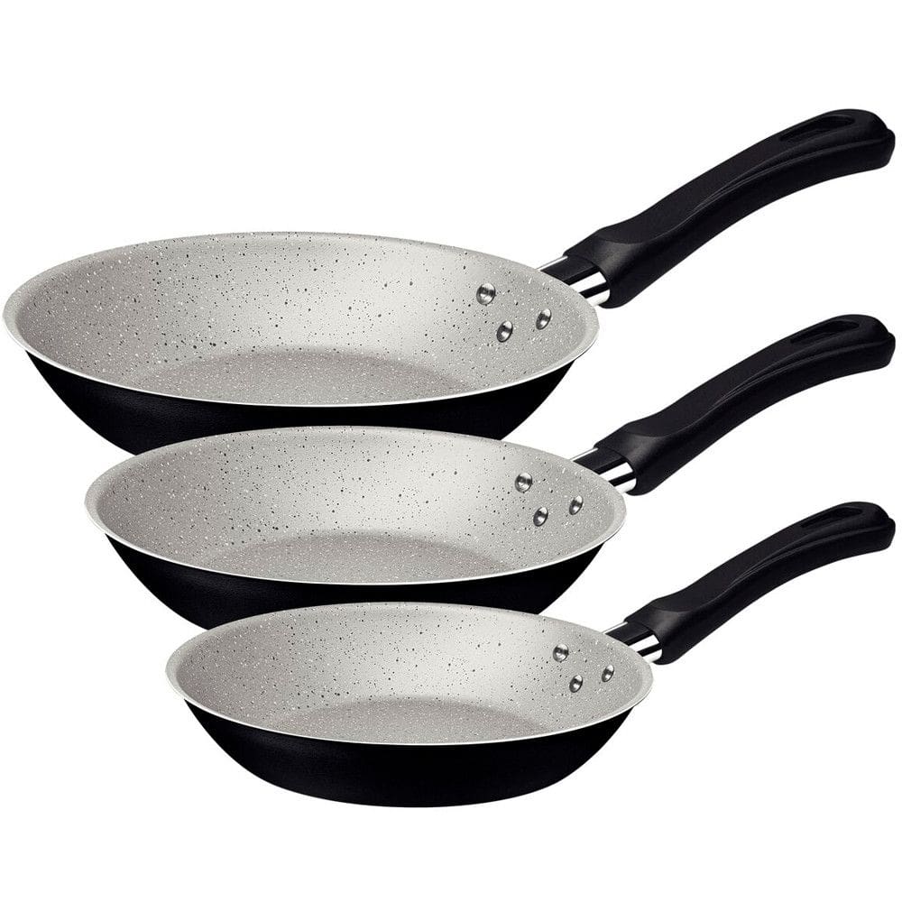 Jogo de Frigideiras Tramontina Antiaderente 3 Pecas Caribe