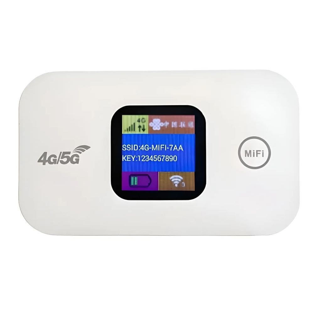 Modem 4G/5G Portátil Com Wifi Velocidade Até 300/Mbps