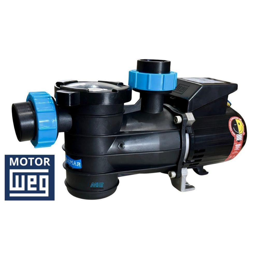 Bomba Piscina Até 40 Mil Litros 1/3hp Sodramar Motor Weg