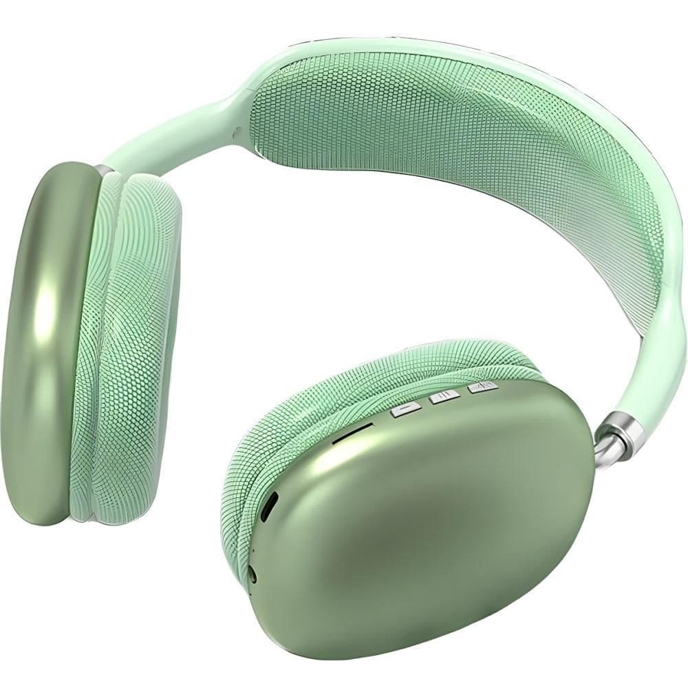 Fone De Ouvido Verde Sem Fio 5.0 Bluetooth Intra Auricular