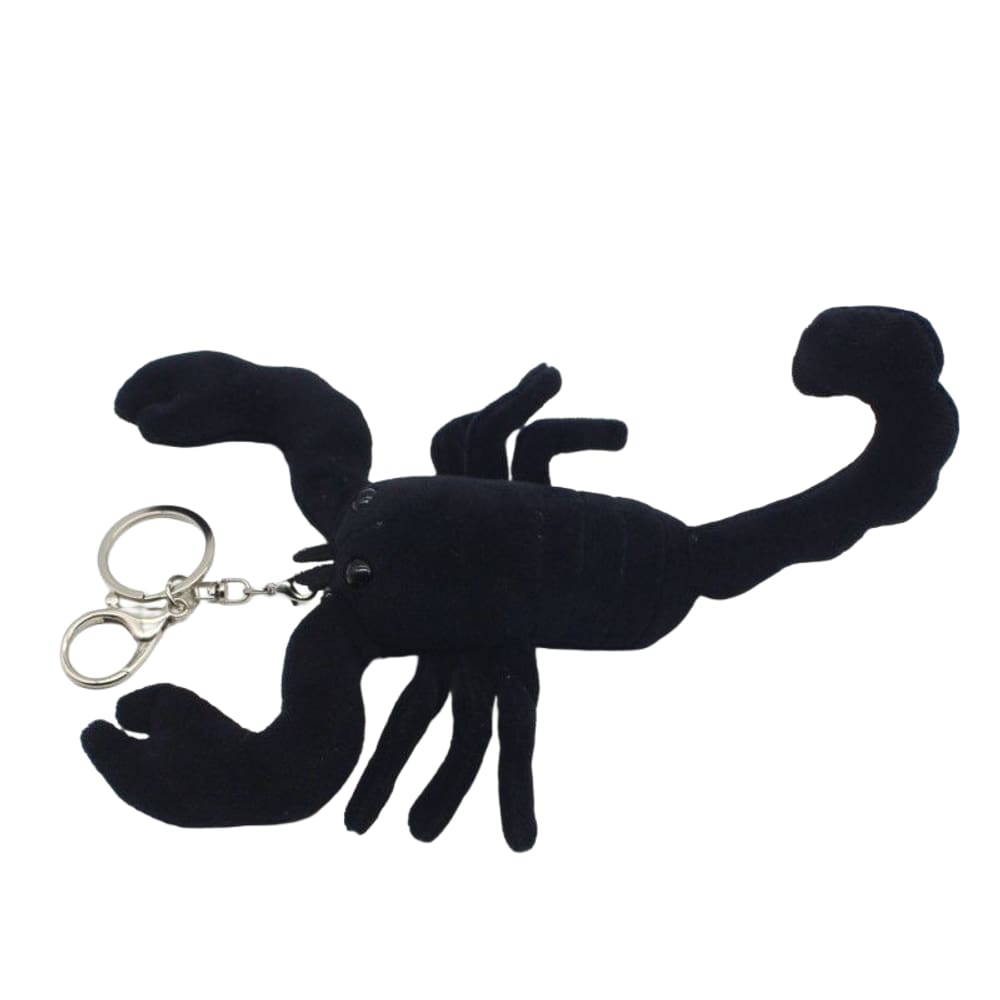 Chaveiro de pelúcia, brinquedo Scorpion, 20 cm, fofo para bolsas e chaves