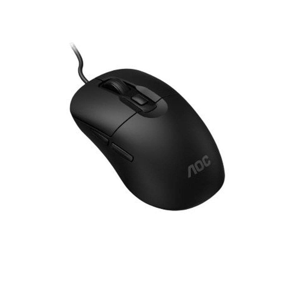 Mouse Para Computador Com Fio - Preta