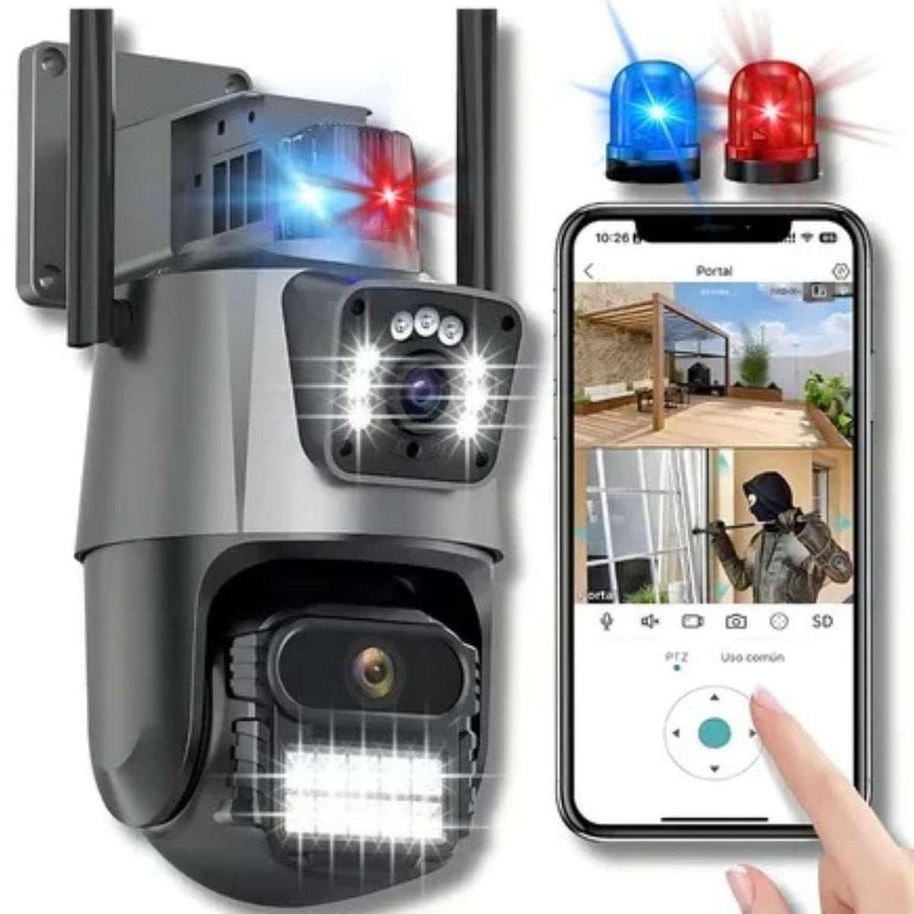 Câmera De Segurança Residencial 4K P11 Fácil De Usar Entrega Relâmpago