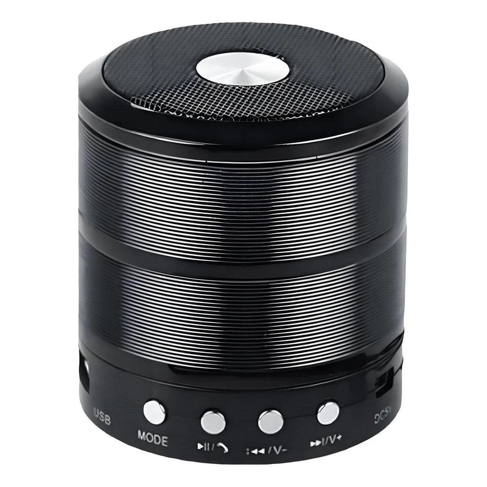 Caixa De Som Portátil Bluetooth Com Graves Profundos E Design Elegante