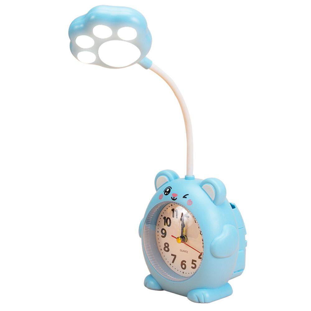 Despertador Creative Cartoon Bear LED Light Desk para crianças