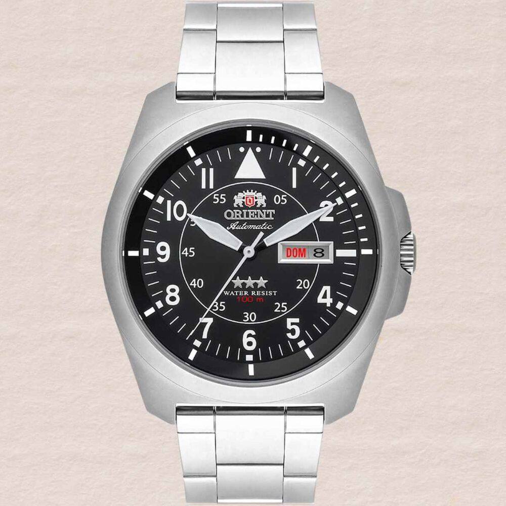 Relógio Orient Masculino Automático Prata F49SS019 P2SX