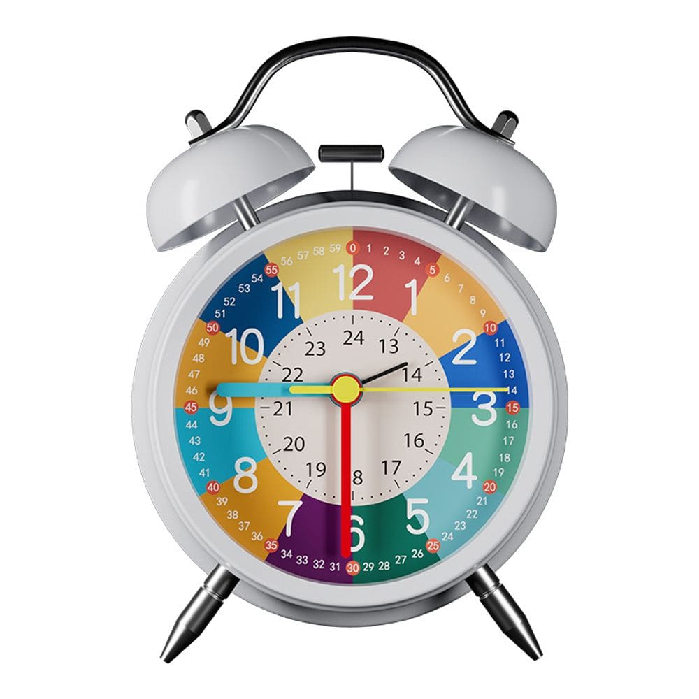 Despertador mecânico colorido Dual Bell Metal 160mm