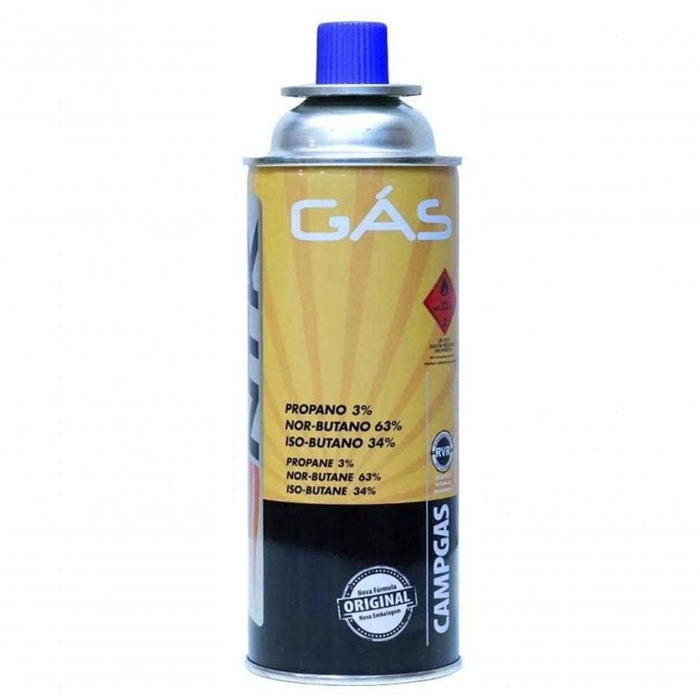 Refil De Gás Campgás Para Fogareiros E Maçaricos 227g Ntk Avulso