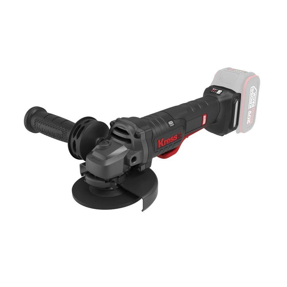 Esmerilhadeira Angular Kress 20v 115-125mm Kuh04.91 – Potente E Resistente