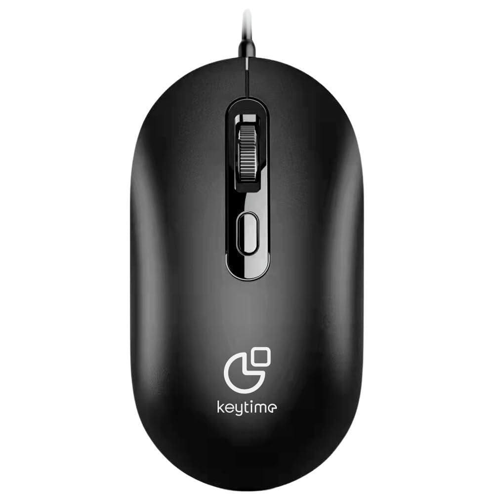 Mouse Techgear Keytime Com Fio Ultraleve 2400Dpi Usb 2.0