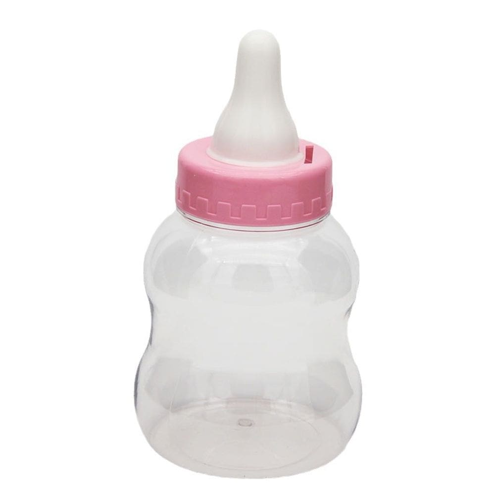 Piggy Bank Giant Baby Bottle Coin Bank Home Transparent