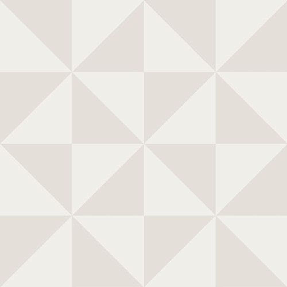 Papel De Parede Vinilico 53cmx10m Desenhos Cubicos