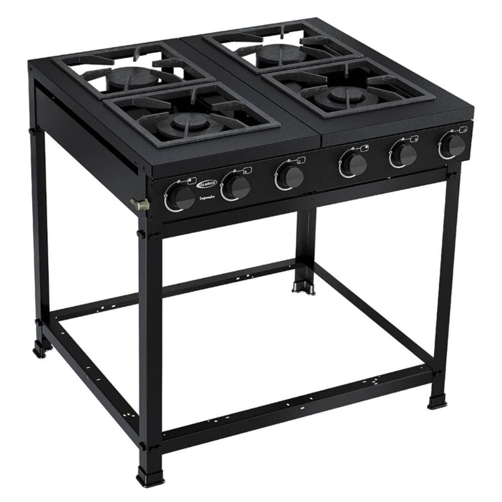 Fogao 4 Bocas Semi Industrial Imperador Clarice