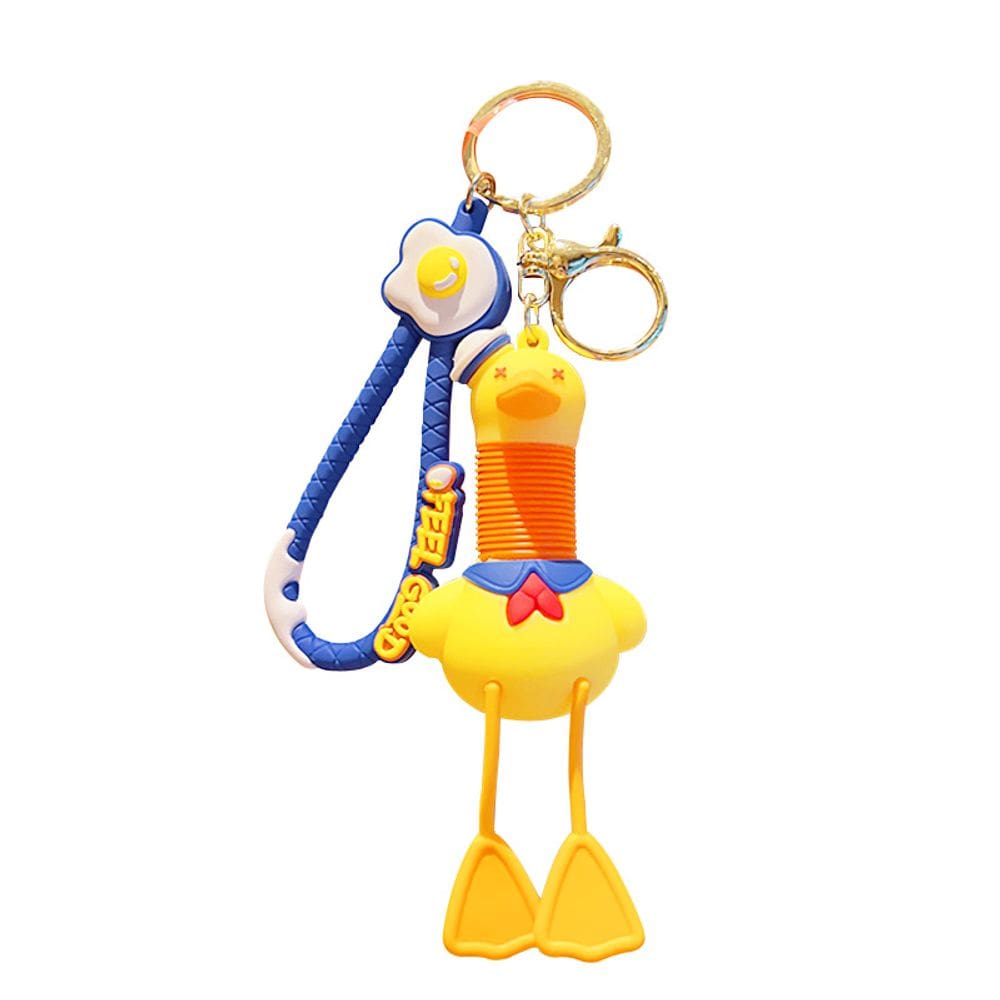 Chaveiro Creative Sailor Duck PVC+Alloy para todas as idades