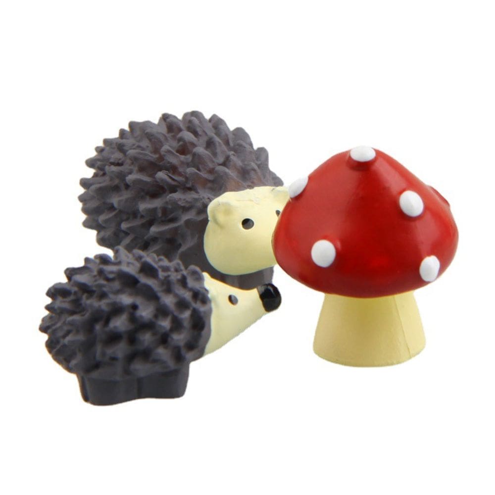 Escultura de jardim Cachorro fofo em resina de cavalo de balanço de 1,2 a 2 cm