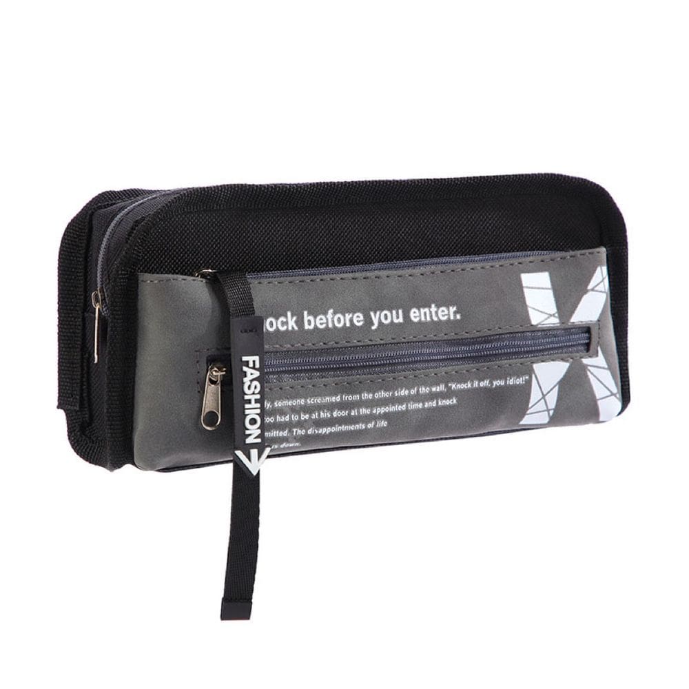 Estojo de lápis, tecido Oxford elegante de grande capacidade